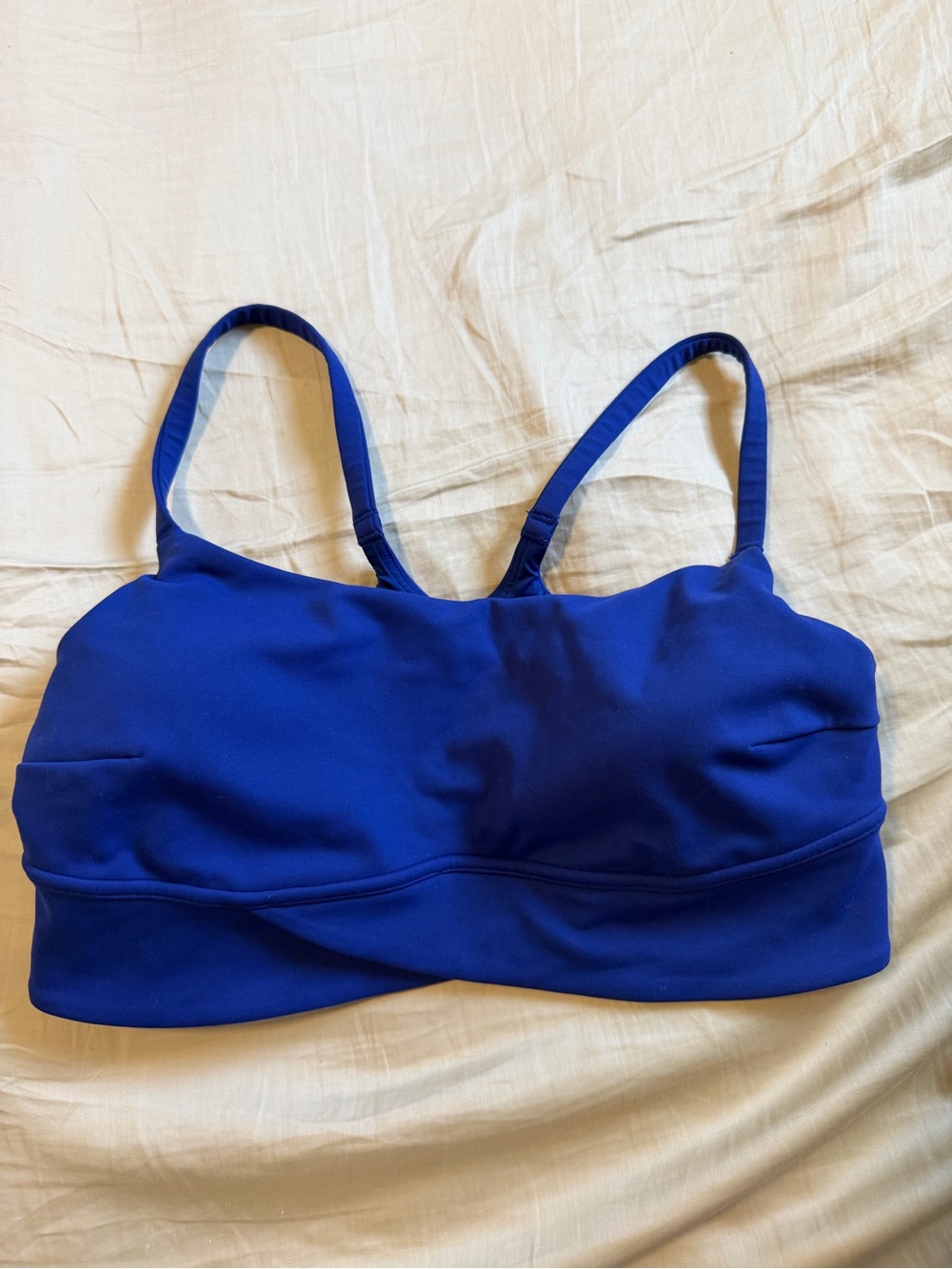 lululemon athletica Blue Sports Bra